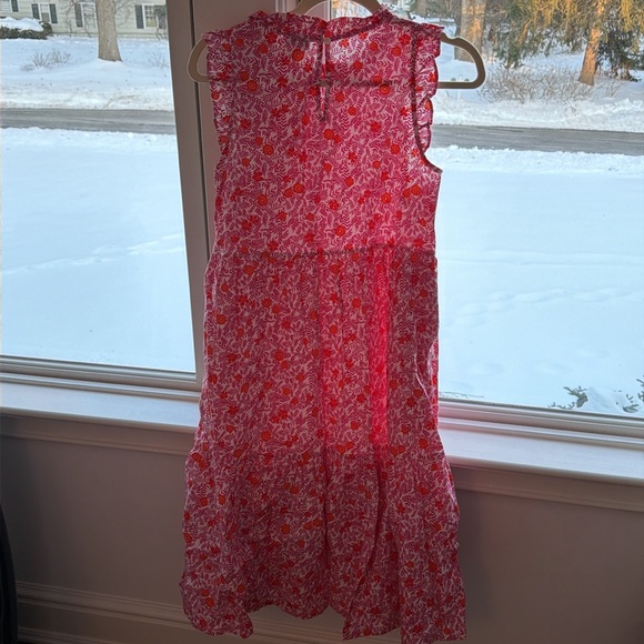 JCrew size 4petite summer sleeveless floral dress - Picture 4 of 4
